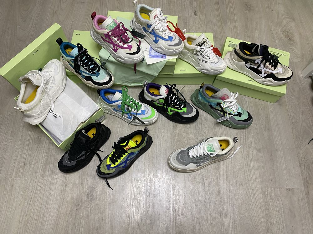 Adidasi Off-White ODSY 1000 full white