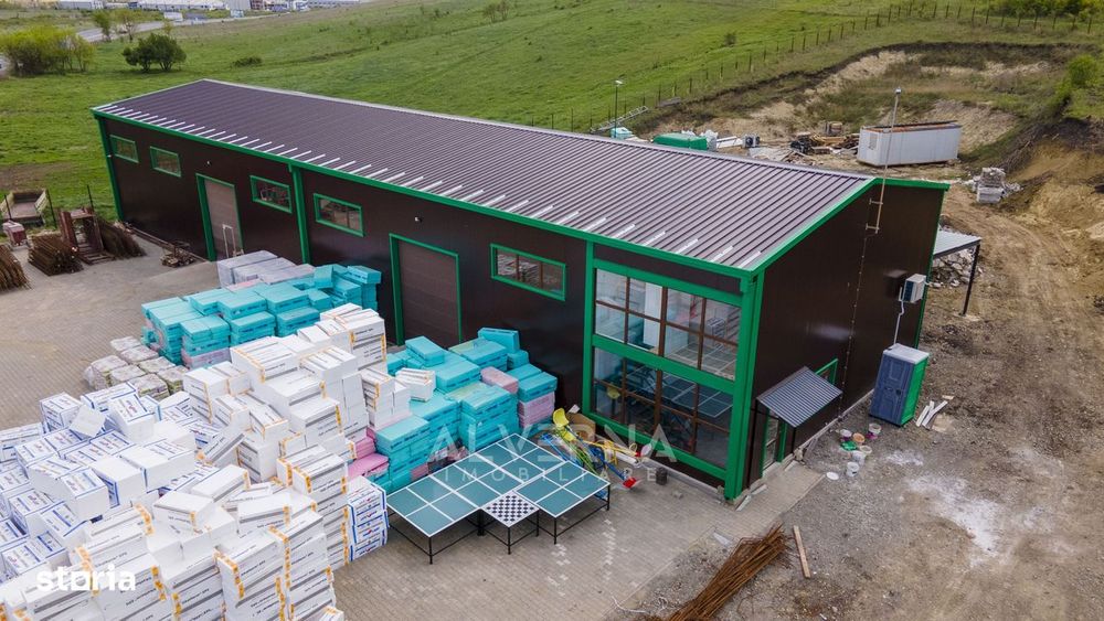 Hala industriala 465mp + anexa | teren 7162mp | front 95ml | Rascruci