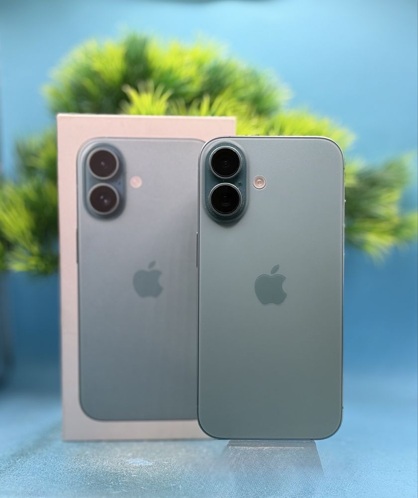 ГАРАНЦИОНЕН!!! Apple iPhone 16, 256GB, 5G, Teal