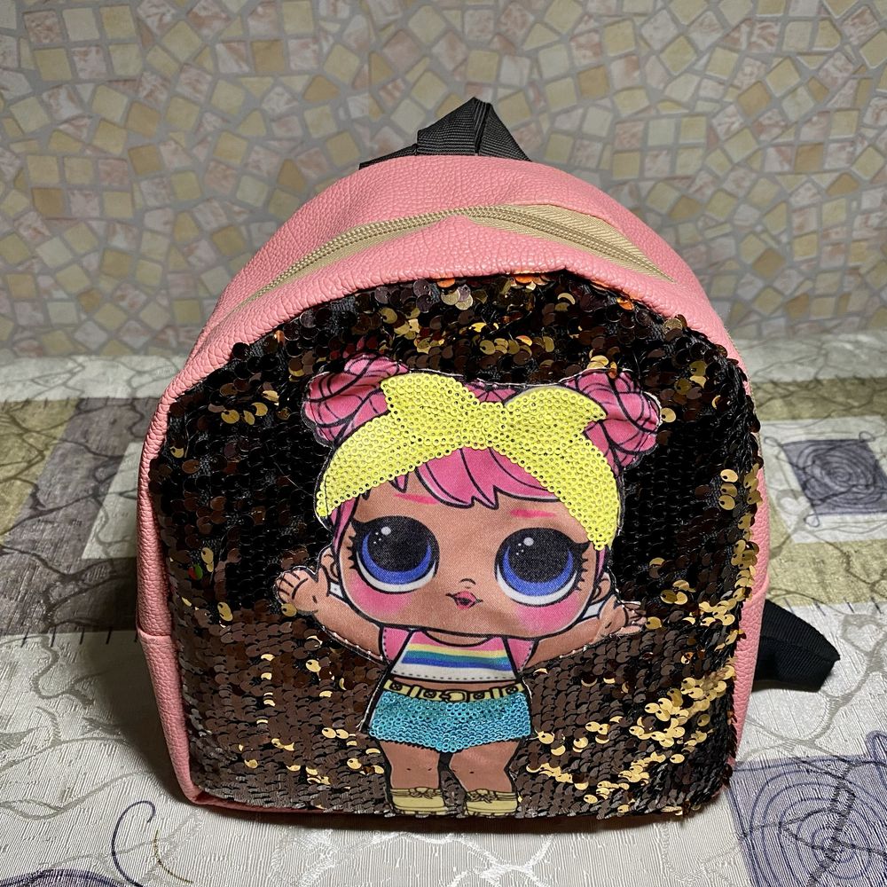 Цена за все! Брэнд.рюкзак и сумка для девочки.LOL,Monster High.Mattel.