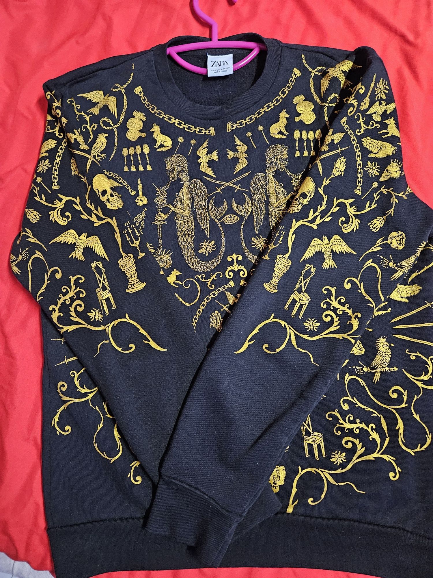 Bluza ZARA cu apucături de Versace