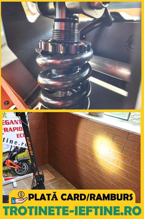 Trotineta Electrica KuKirin G4: Motor Puternic, Afisaj LED, Garantie
