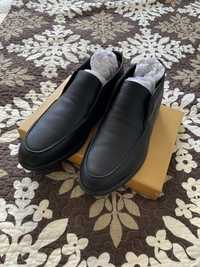 продам зимние мужские кожаные ботинки 39р