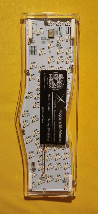 X-Bows Crystal Programmable Mechanical Keyboard