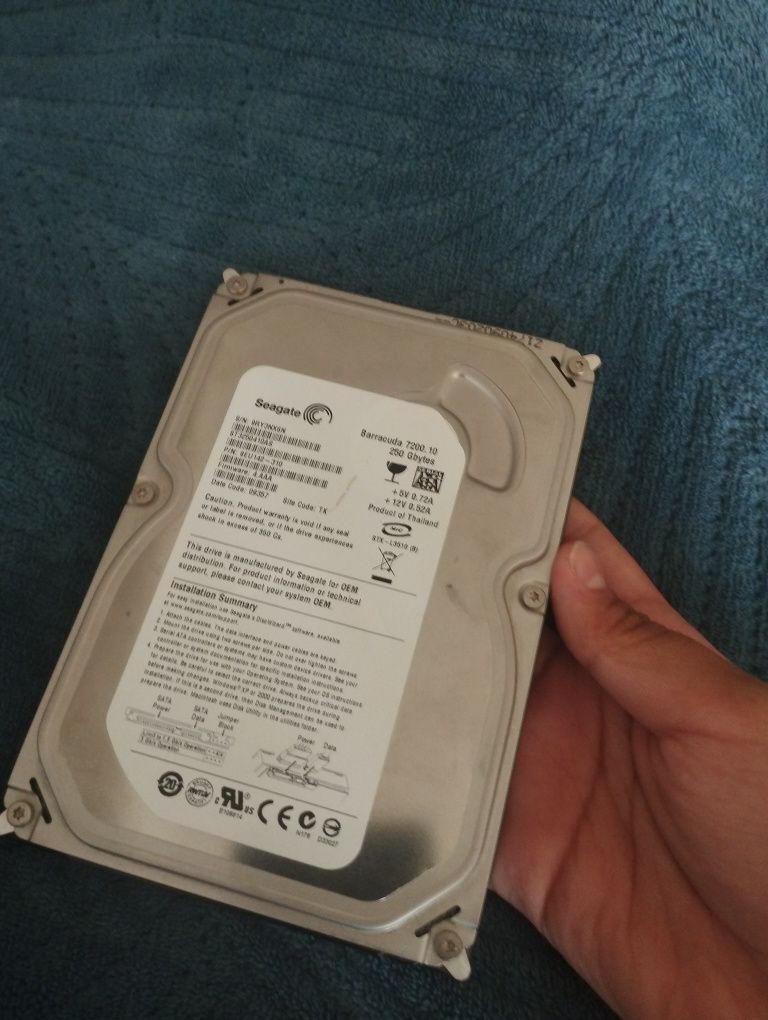 Hdd на 250 гигабайт