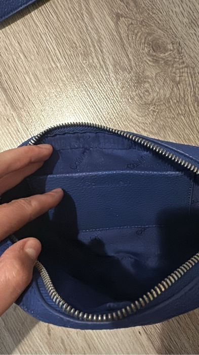 Geanta albastra originala Calvin Klein