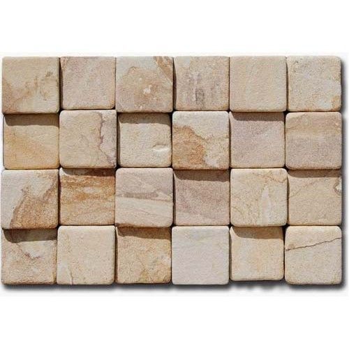 Piatra decorativa interior/piatra naturala/mandras Anticat 3D 10x10cm