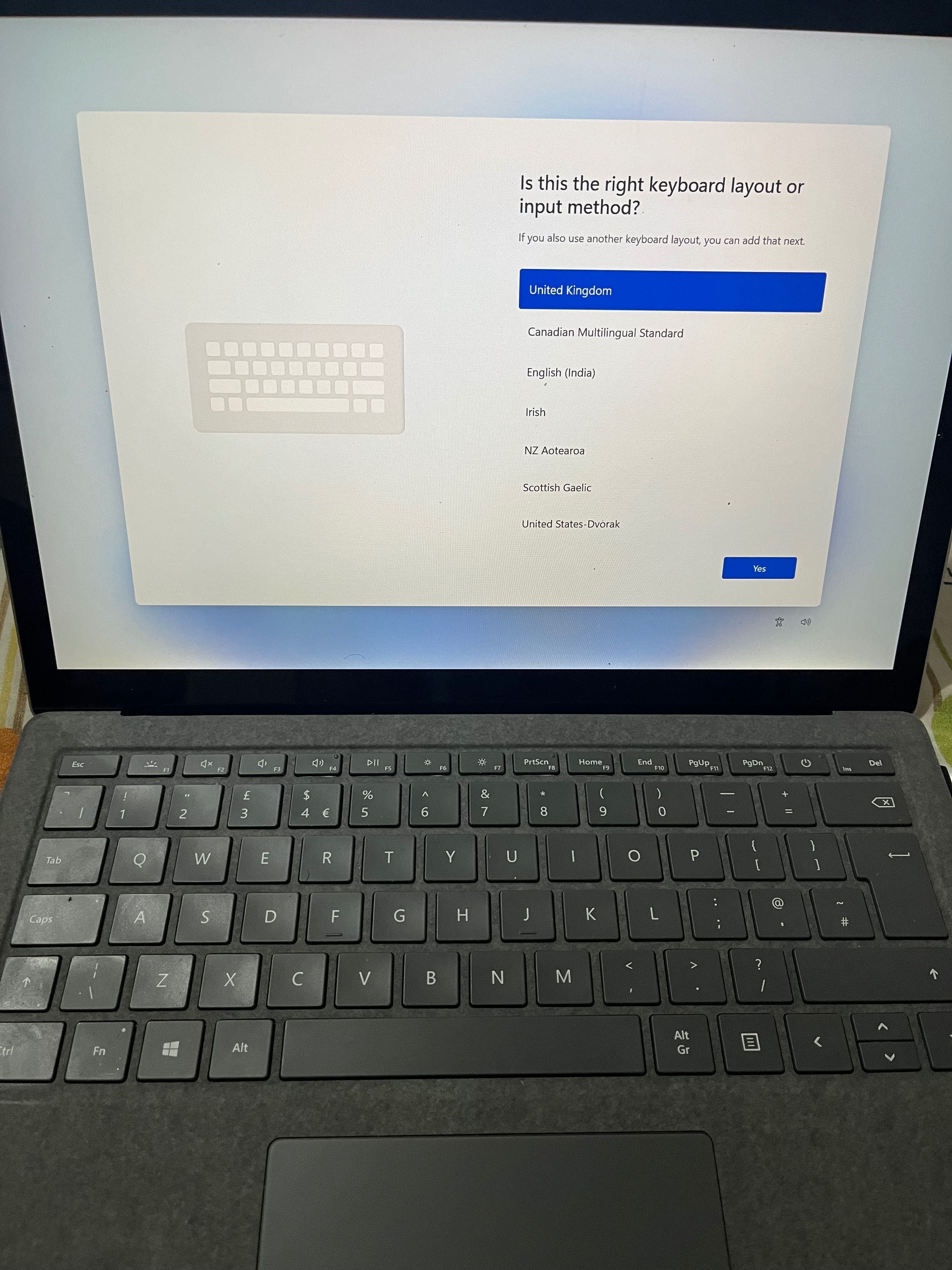 Microsoft Surface Laptop 4 13.5’
