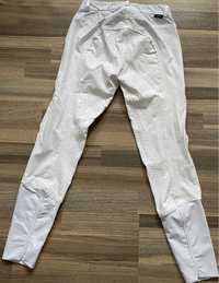 Pantaloni albi echitatie