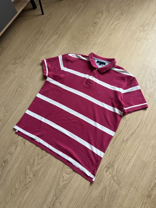 Tricou polo tommy hilfiger vintage