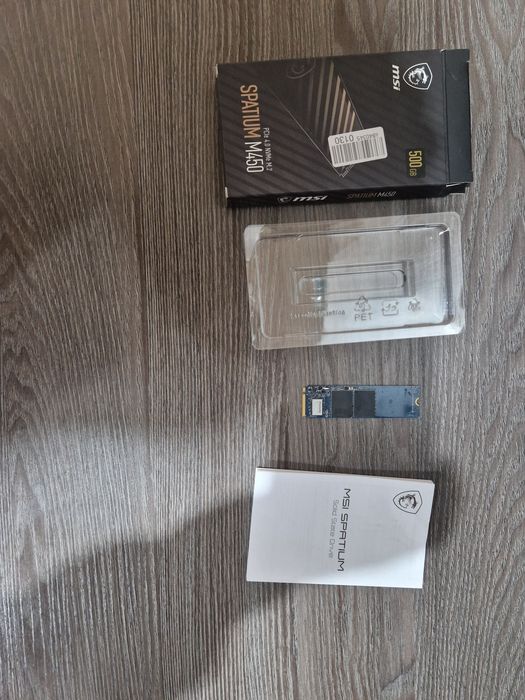 Msi 500гб spatium m450