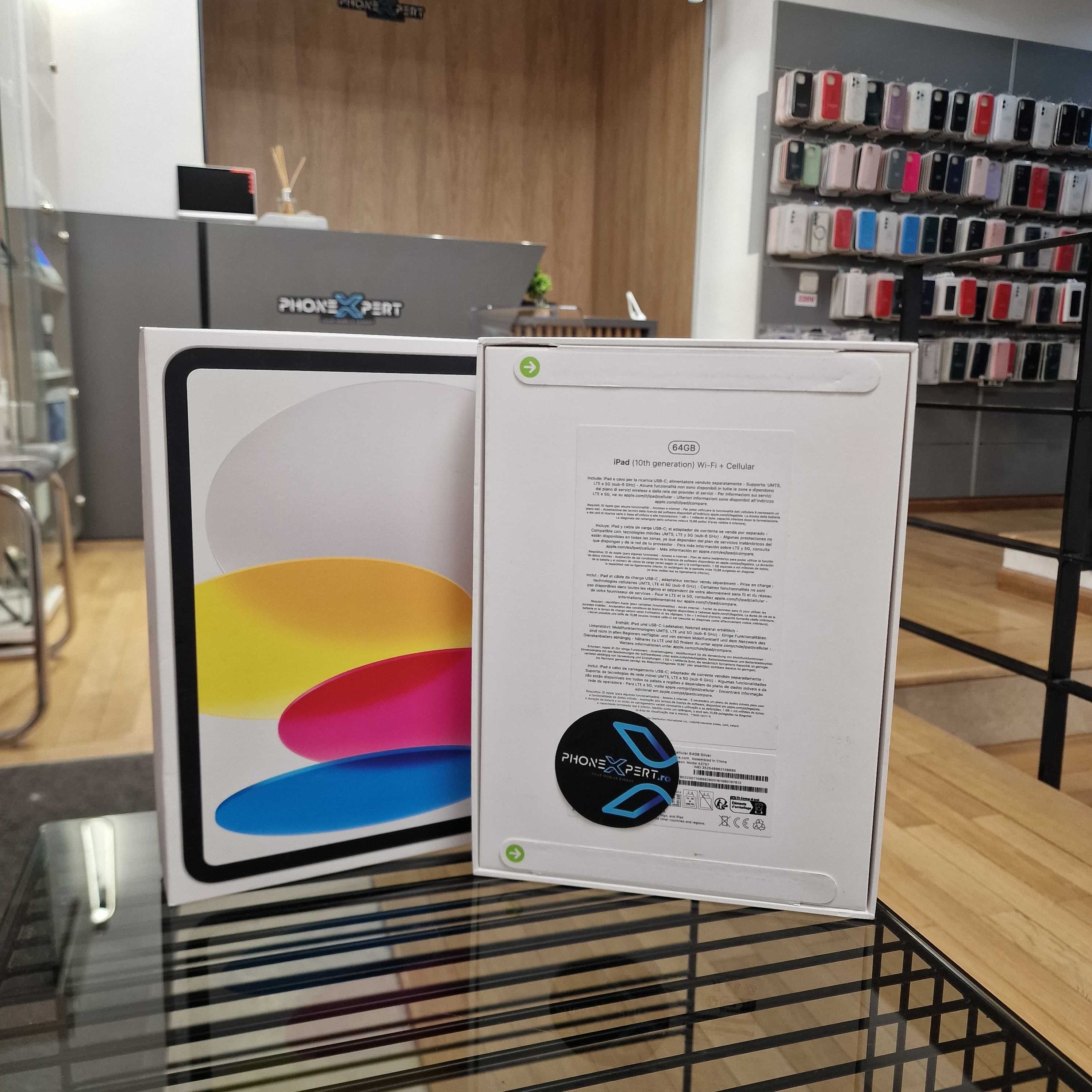 Tableta Apple iPad 10 64GB WiFi Silver cu Garantie