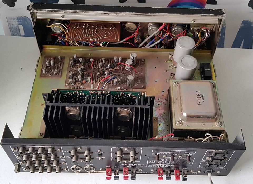 NIKKO TRM 600 muzica la amplificator vintage filme muzica