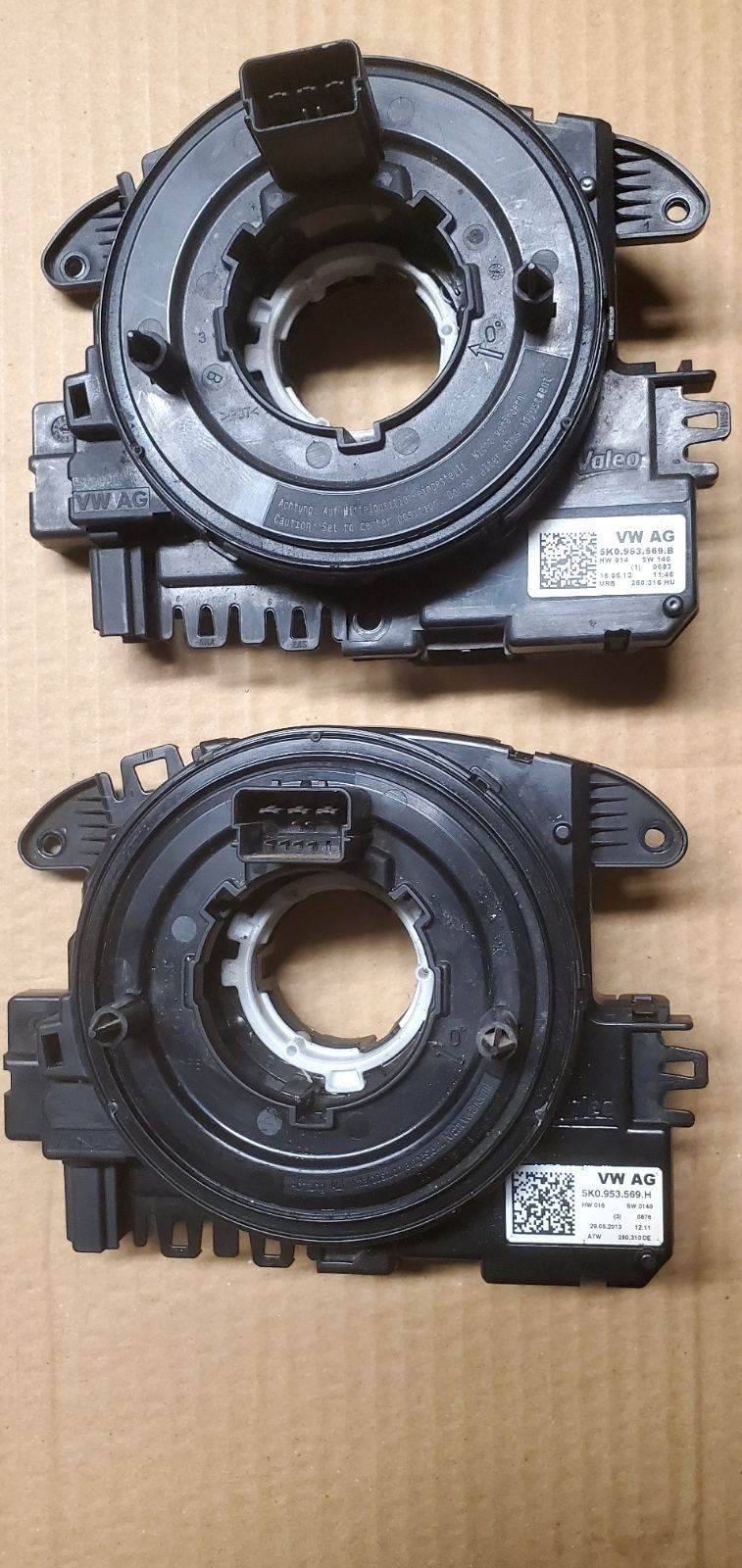 Мултиволан VW, кормилен модул 5K0953569B