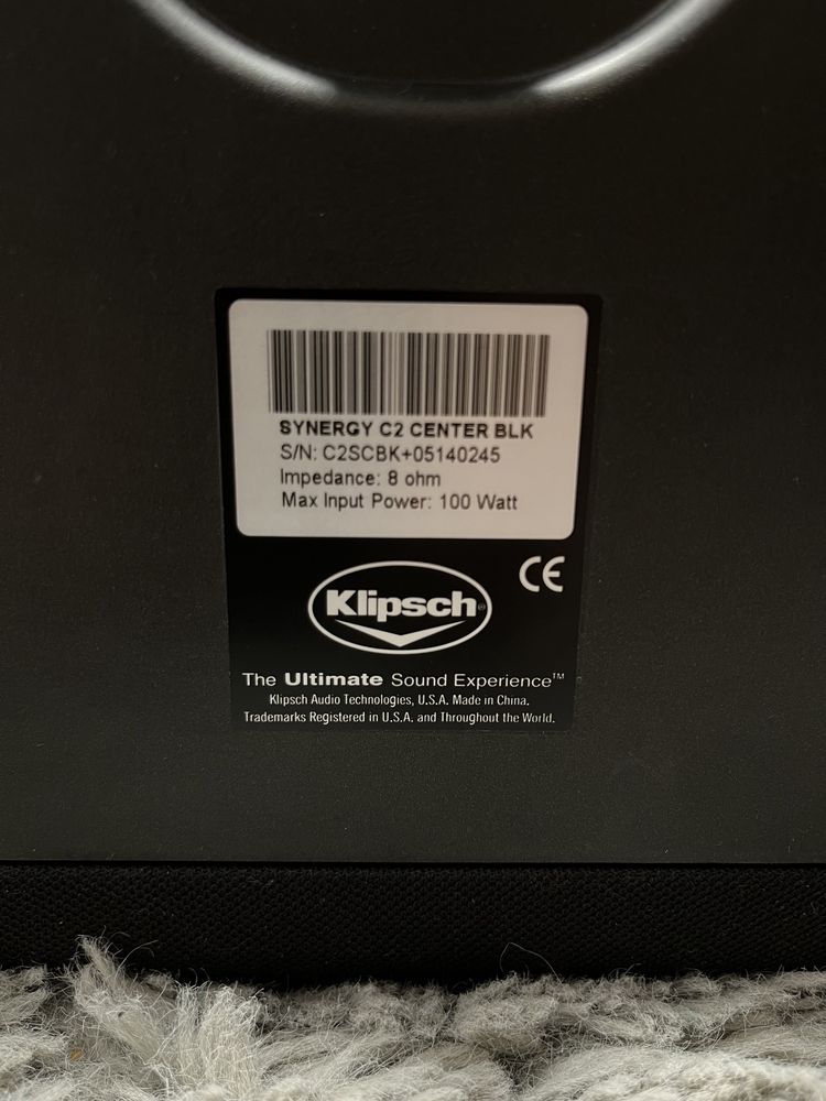 Boxa centrala klipsch C2 sinergy