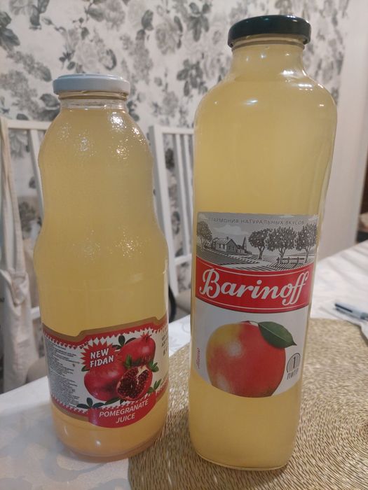 Домашний яблочный уксус 1 л 3000 тг