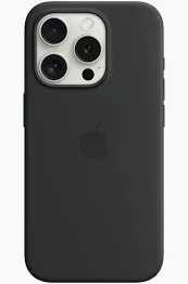 Husa Apple MagSafe iPhone 13 Pro Max Silicon Midnight+Husa X/XS BLACK
