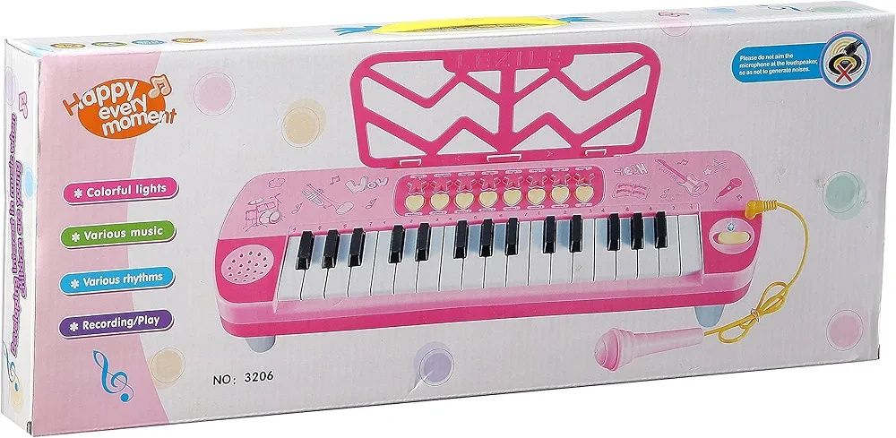 Детски синтезатор с микрофон
