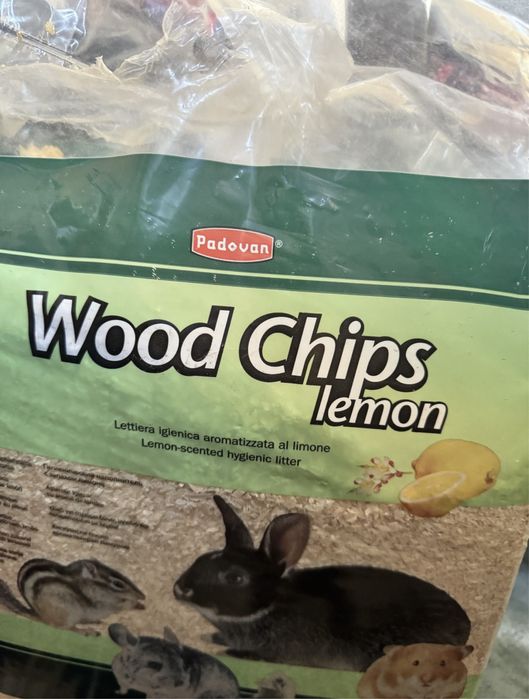 Asternut talas pentru rozatoare Padovan Lemonchips 4KG