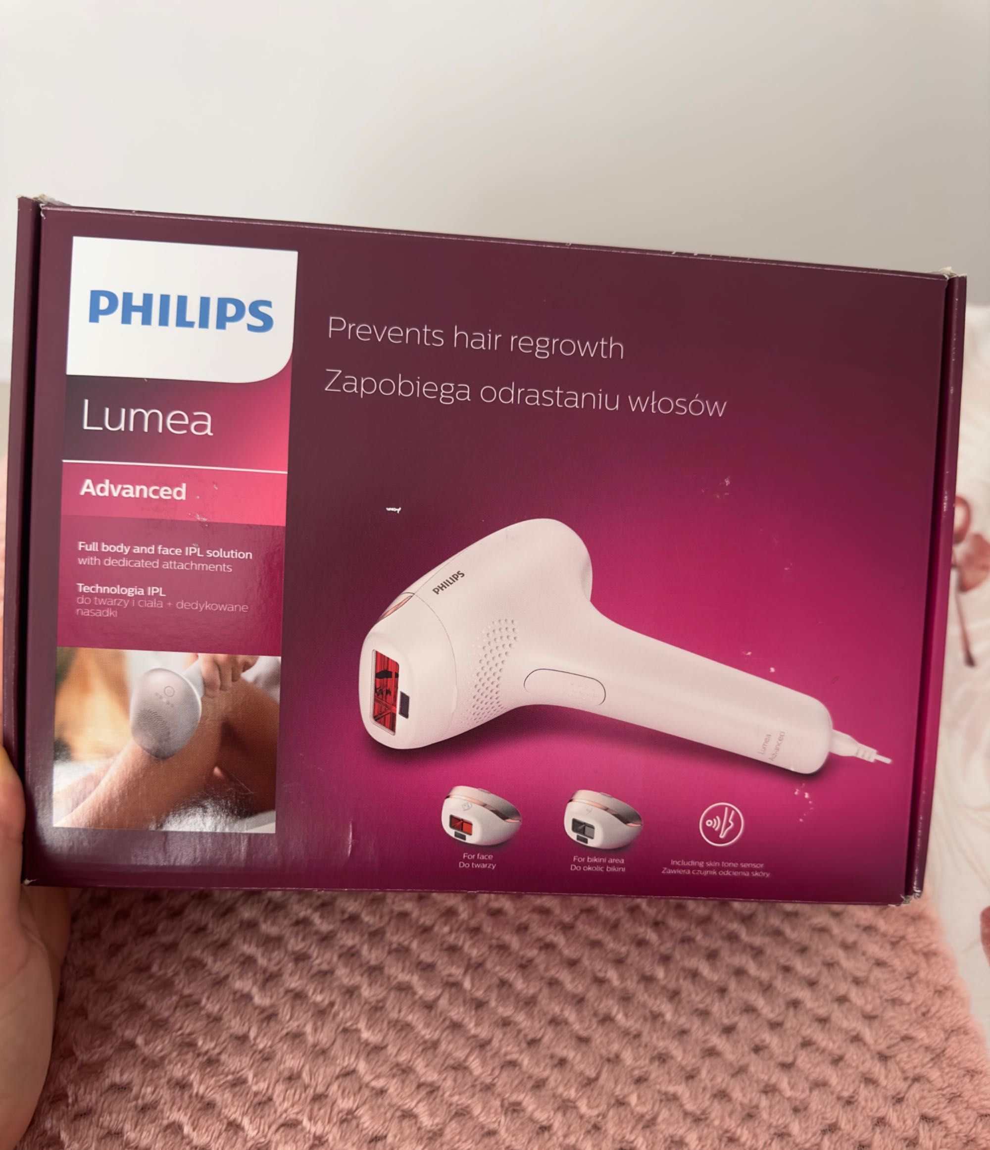 Фотоепилатор IPL Philips Lumea Advanced