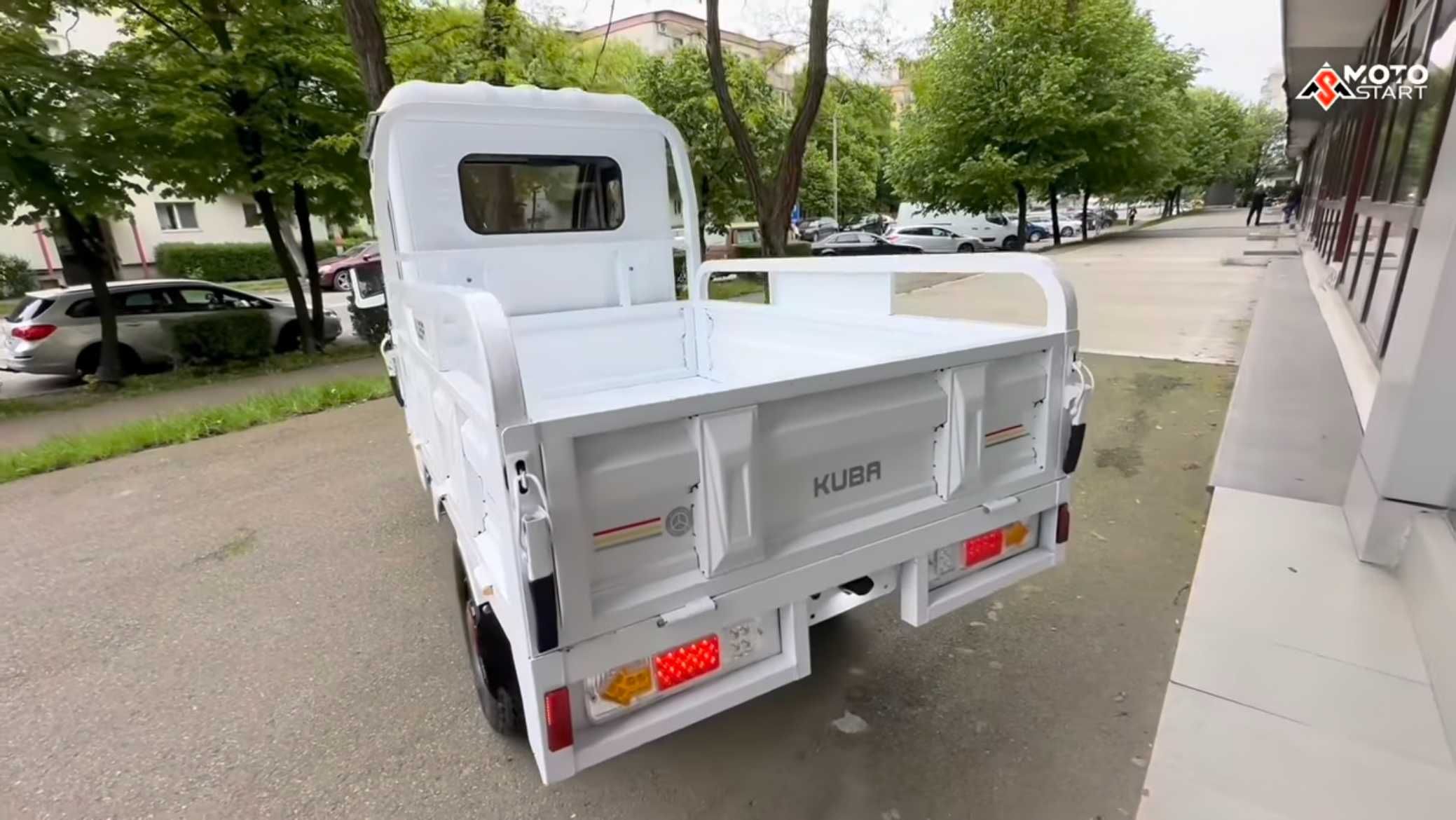 Kuba E-kamyonet Triciclu Electric FARA PERMIS - CU VOLAN