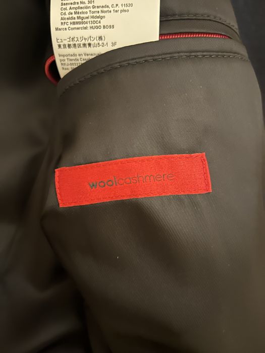 Vand palton barbati HUGO Boss cashmere