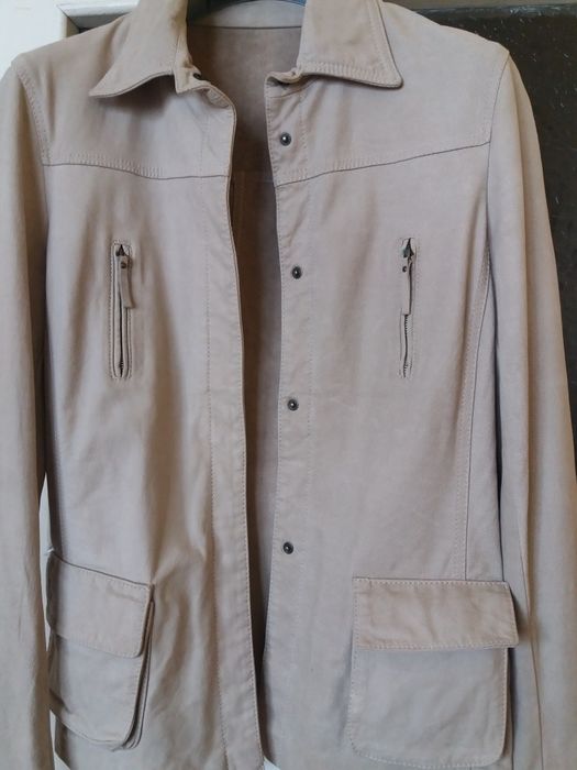 Дамско яке естествен велур