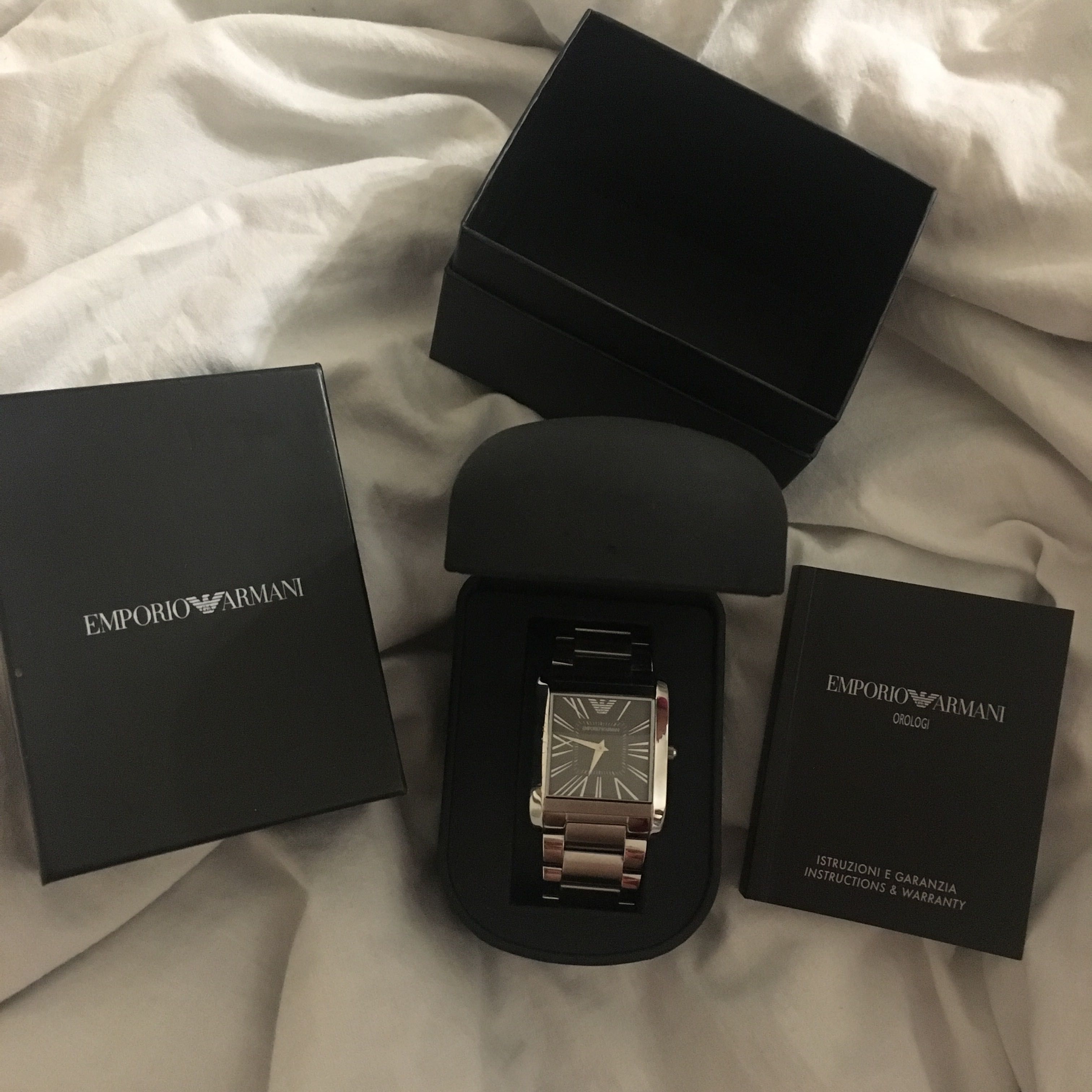 Мъжки часовник Emporio Armani Super Slim 36mm Mens Watch AR2010