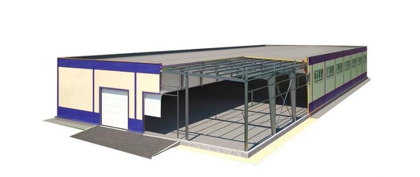 Сварочные работы. Строительство складов