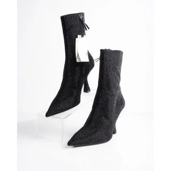 Botine stralucitoare Zara 38