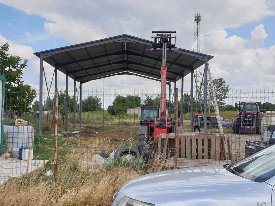 Vand hala metalică 6x15 cu panouri sandwich,completa sau pe elemente ș