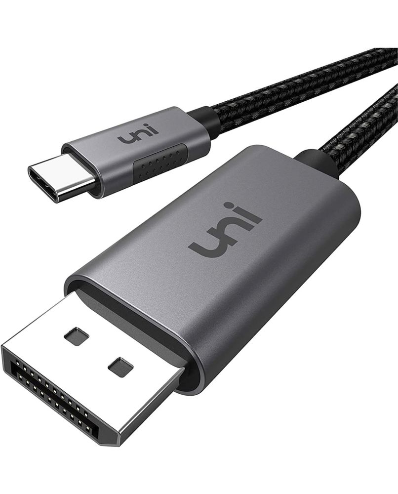 UNI кабель — Display Port to USB-C/TypeC. DP на Thunderbolt 3