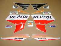 Стикери Honda CBR 150R 2005-2010 / 250R 2011-2015 хонда цбр лепенки