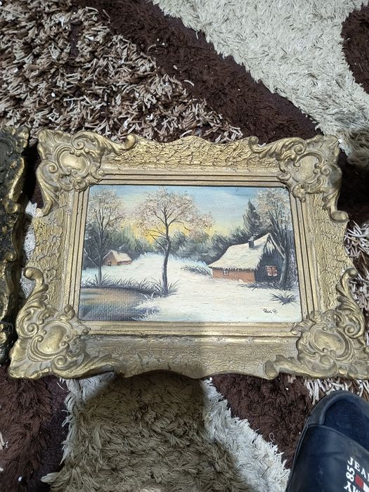 Tablouri vechi ,ulei pe pânză