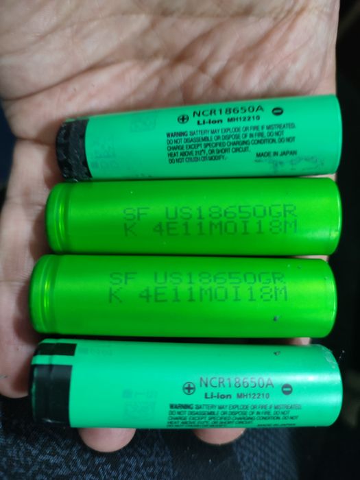 Аккумуляторы 18650