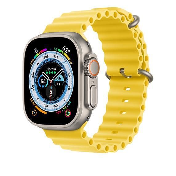 Еластомерна каишка tech protect за apple watch ultra/ ultra 2 yellow