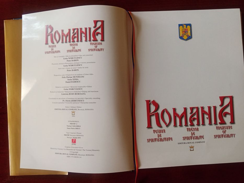 Album de arta - Romania tezaur de spiritualitate