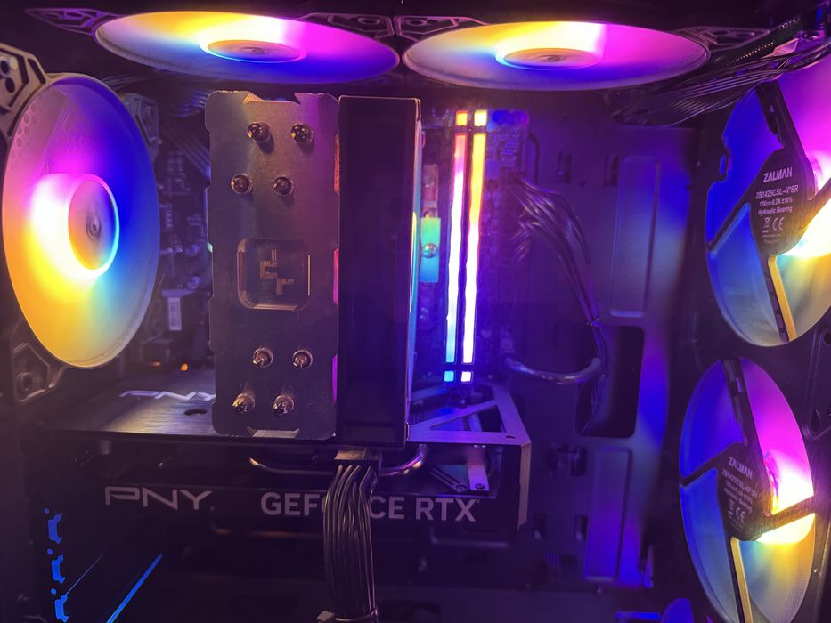 Мощный игровой ПК с RTX 4060 и I5-13400F + монитор Dell 280Hz.
