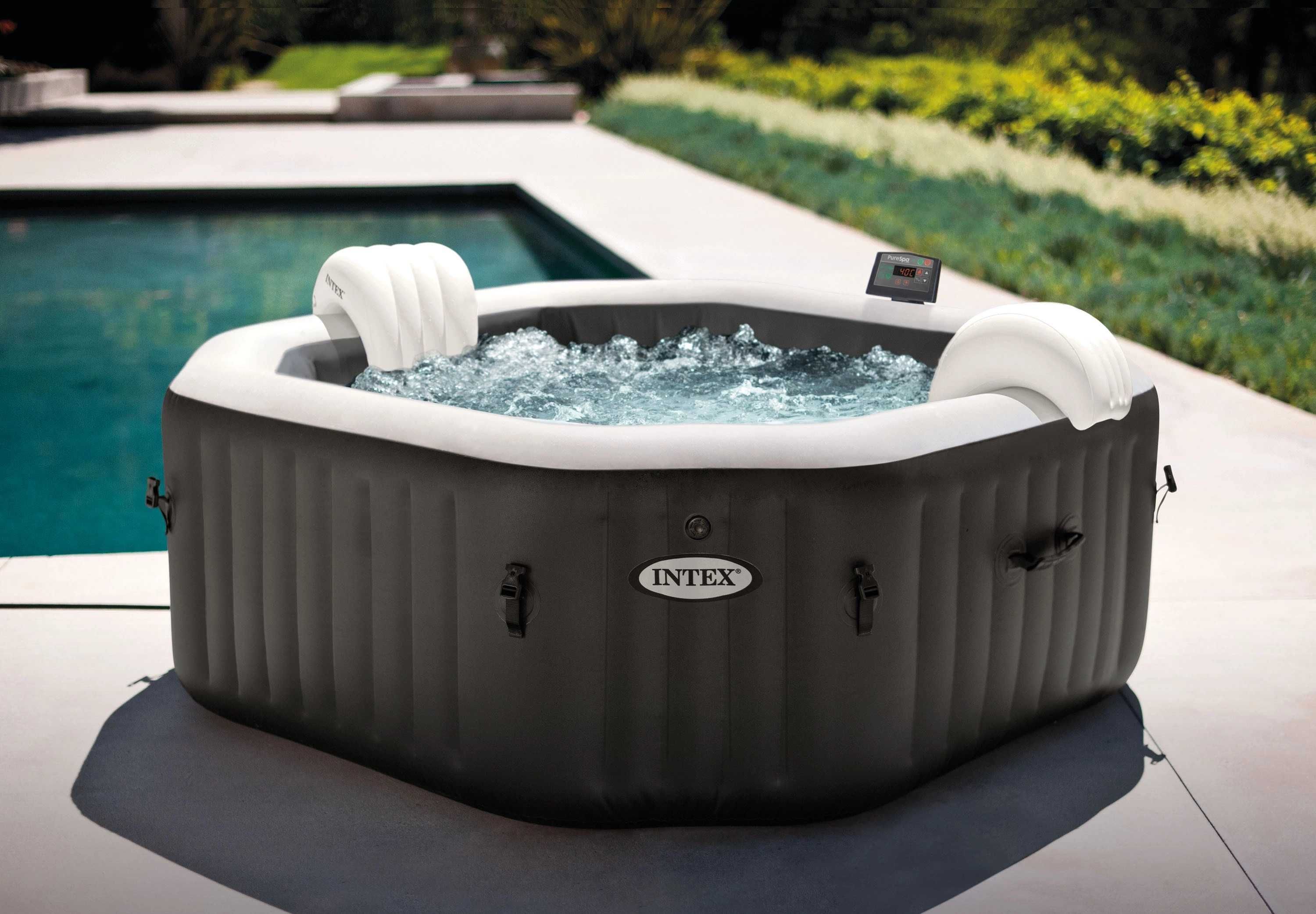 Продава се: Надуваемо джакузи Intex 28458 PureSpa Jet & Bubble Deluxe
