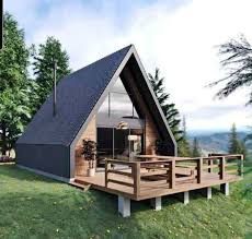 Executam cabane tip A-Frame (Acceptam variante auto)