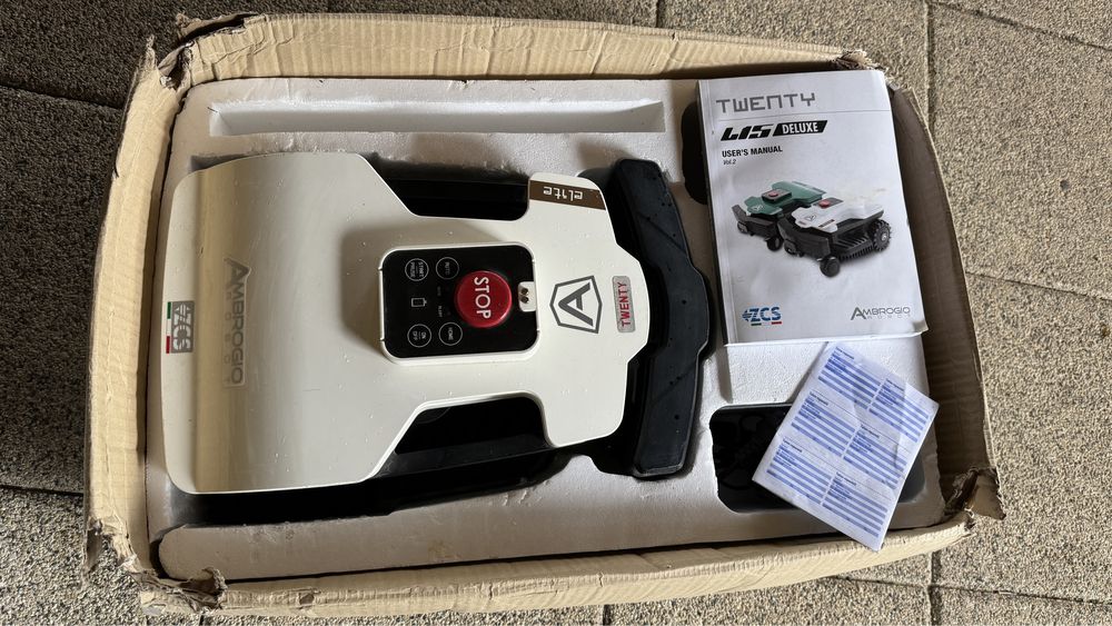 Robot gazon Ambrogio Twenty Elite (Bluetooth / GSM)+ kit instalare