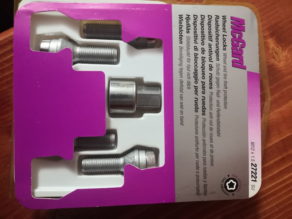 Antifurt roti jante M12x1.5 McGard