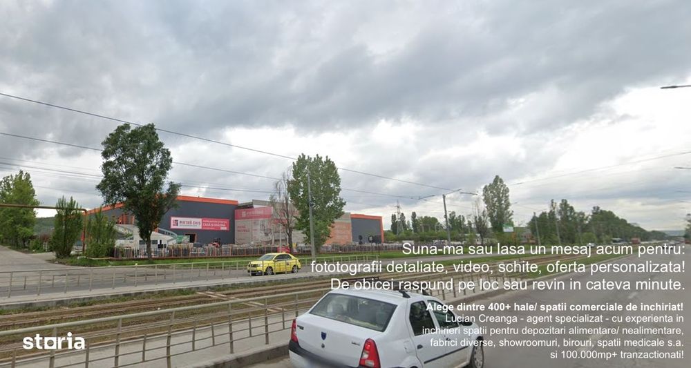 Hala/ showroom 745mp, 400mp+ platforma, zona Piatra Chis