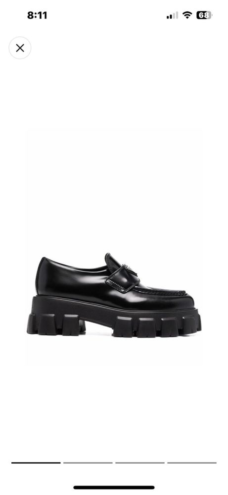 Лоуфъри на Prada 39 номер,оригинал