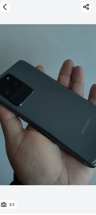 Samsung S20 Ultra 5G..128Gb 12Gb dual SIM