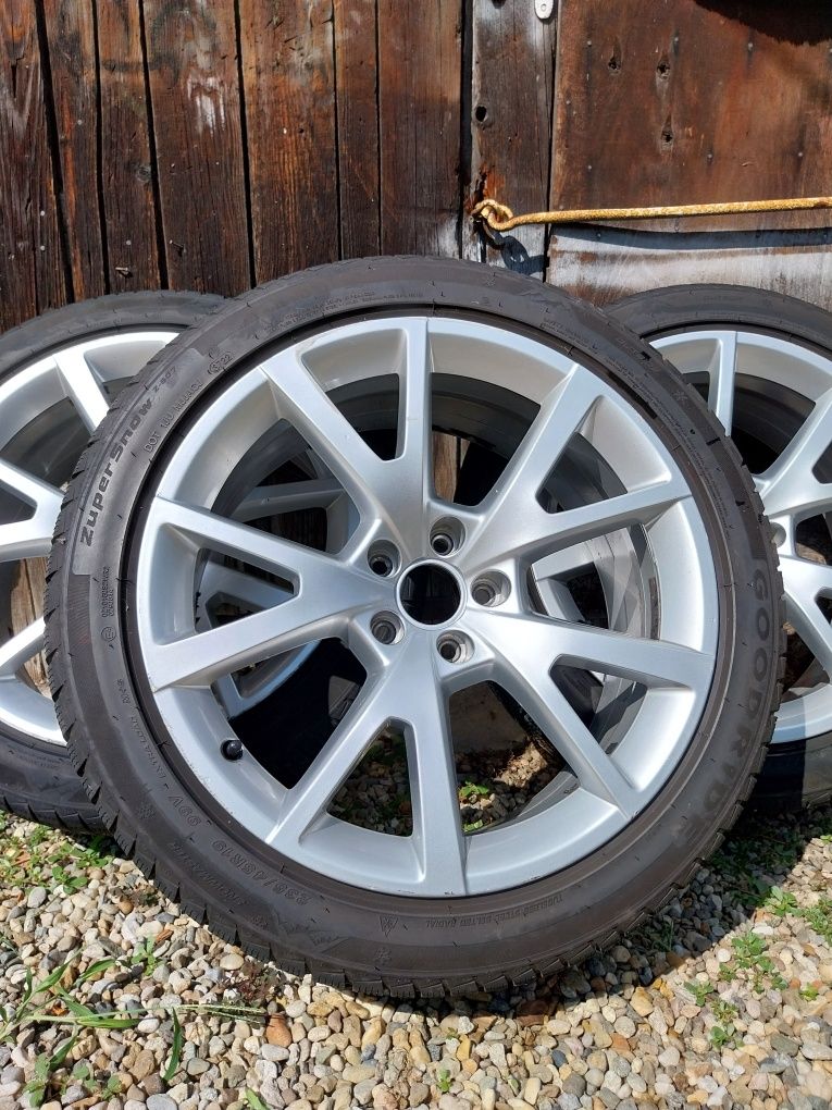 Jante Audi R19 - 5x112 ET26 cu/fără Anvelope Iarnă DOT 2022