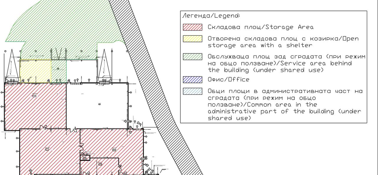 Дава се под наем Склад в Божурище - 430 кв.м за 5 € - Снимка #2