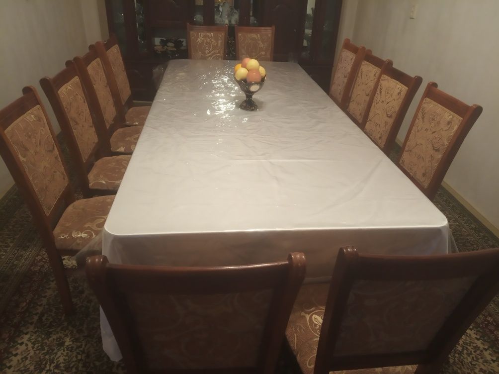 stol va stullar 12  tekin dastavka