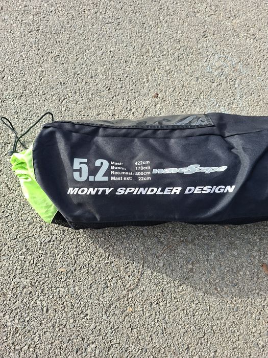 Уиндсърф платно, windsurf loftsail. Ново. 5,2 waveskape