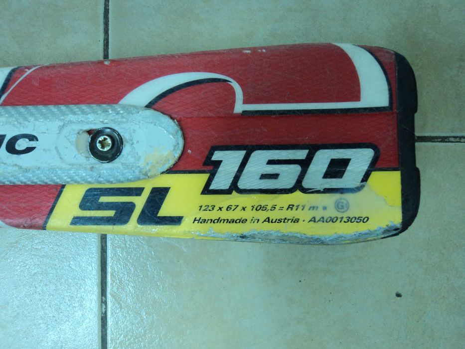 Не новые лыжи ATOMIC м-ль RACE SL Titanium 157 см с кр ATOMIC NEOXTL12